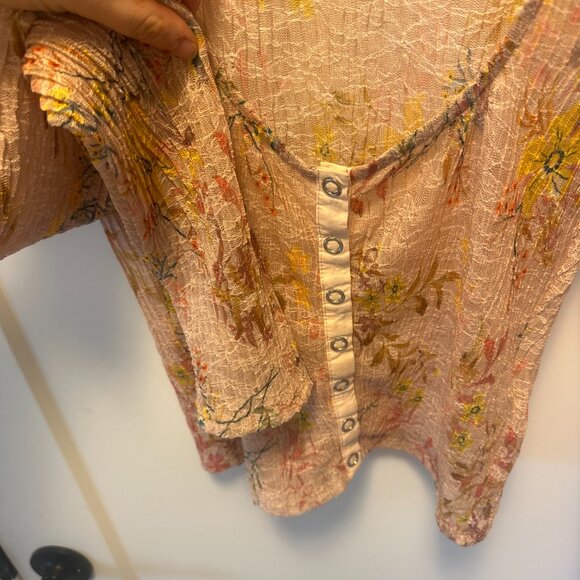 Free People Medium angelina top in light combo We The Free - Picture 3 of 5